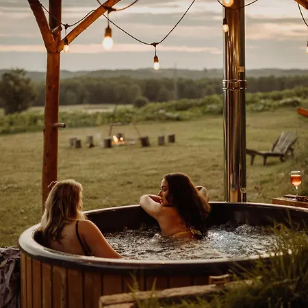 Casa de Férias Glinca Blisko Natury - Z Jacuzzi